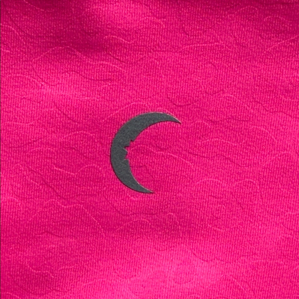 ZYIA Active Hot Pink Leopard Light N Tight  7/8 24" Leggings- 2 - Picture 10 of 12